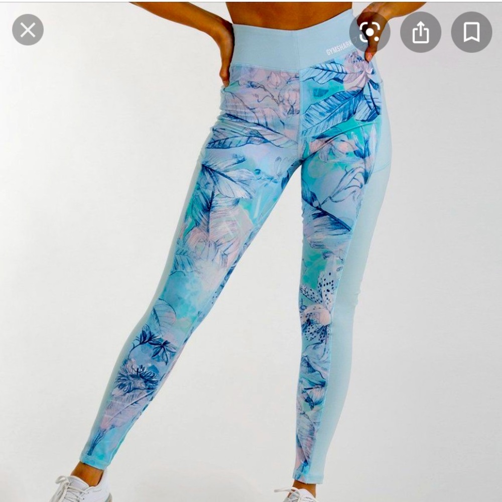 Gymshark floral leggings